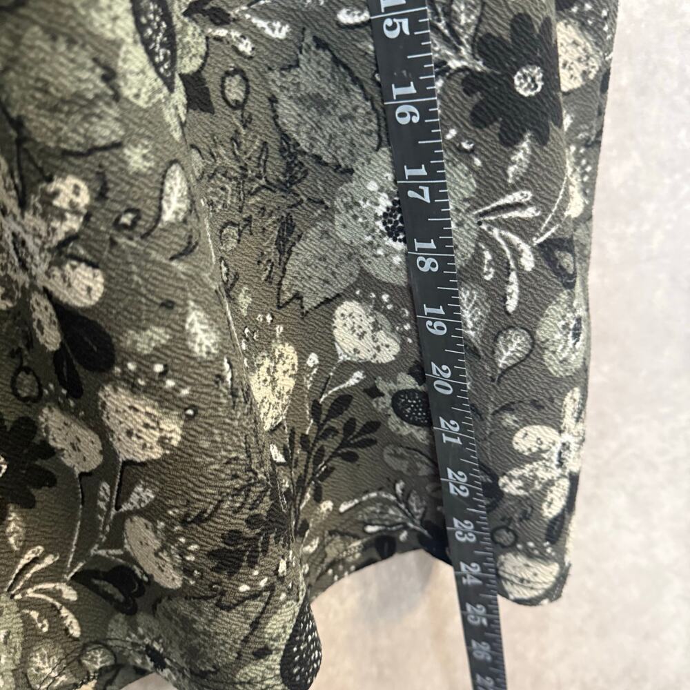 LuLaRoe Cassie Skirt XS NWT Floral Pencil Skirt Stretch grey black white - Picture 7 of 8